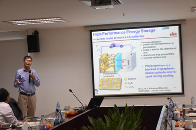 成会明院士莅临中科院深圳先进院 共探自然科学研究与试验发展前沿